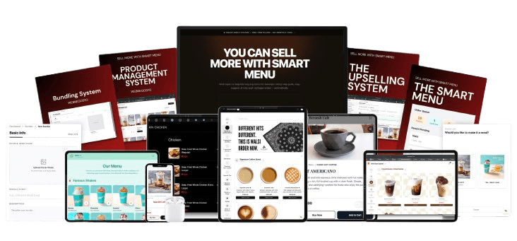 SmartMenu product preview